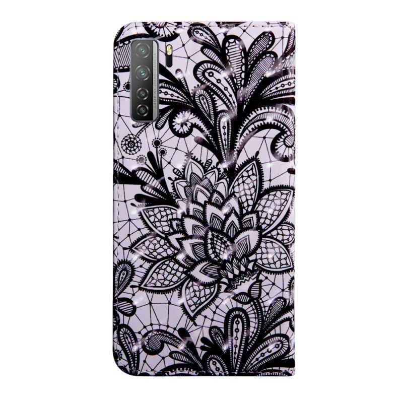 δερματινη Κάλυμμα Huawei P40 Lite 5G Εντελώς Δαντέλα