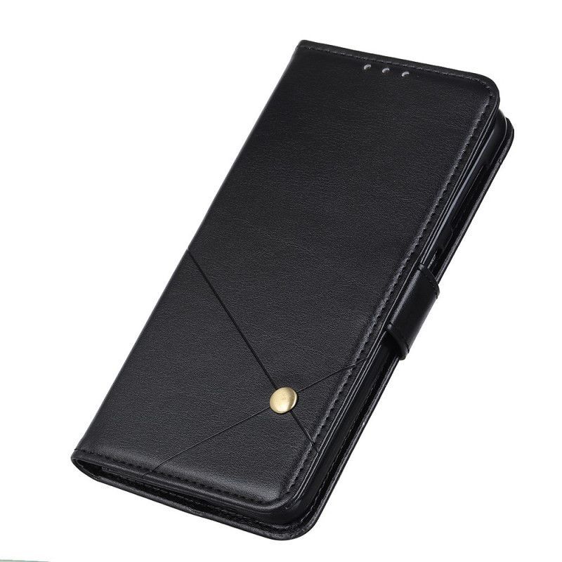 δερματινη Κάλυμμα Huawei Y5p Μαύρο Πριτσίνι X Σχέδιο