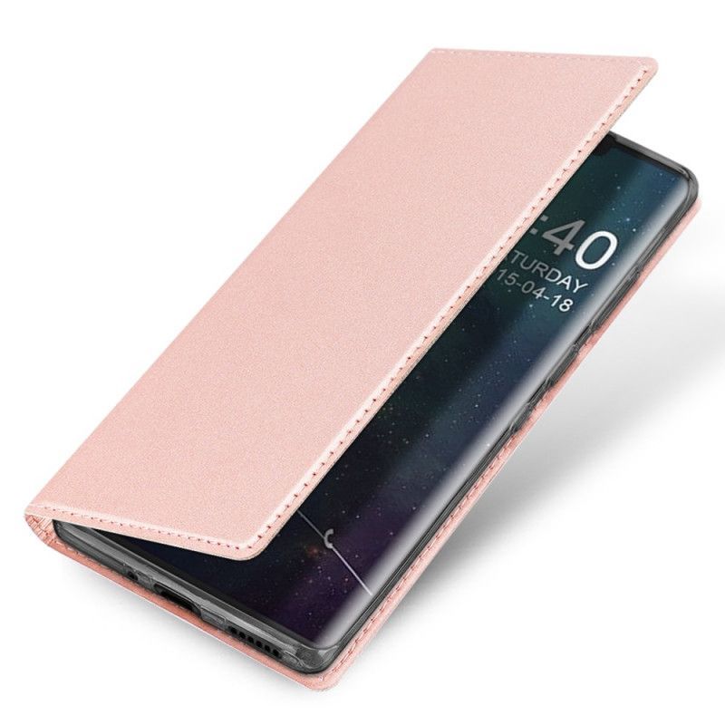 δερματινη θηκη Huawei Mate 30 Pro Μαύρο Skin Pro Σειρά Dux Ducis