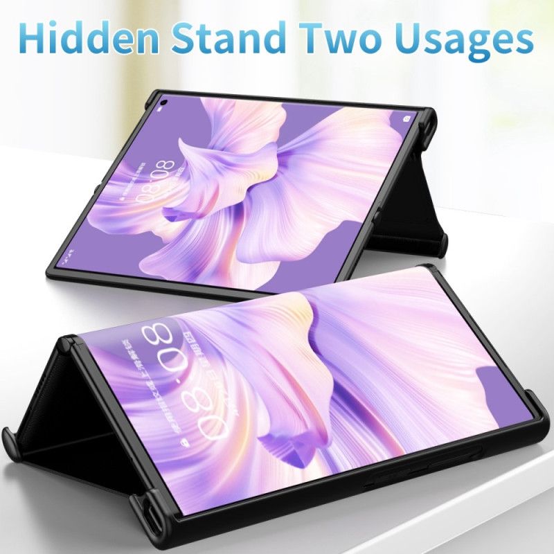 Δερματινη Θηκη Huawei Mate XS 2 Δερμάτινο Στυλ Σιλικόνης