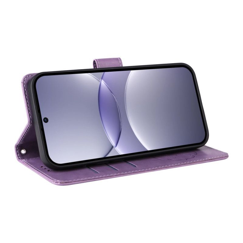 Δερματινη Θηκη Huawei Nova 13 Λουλουδάτο Μοτίβο