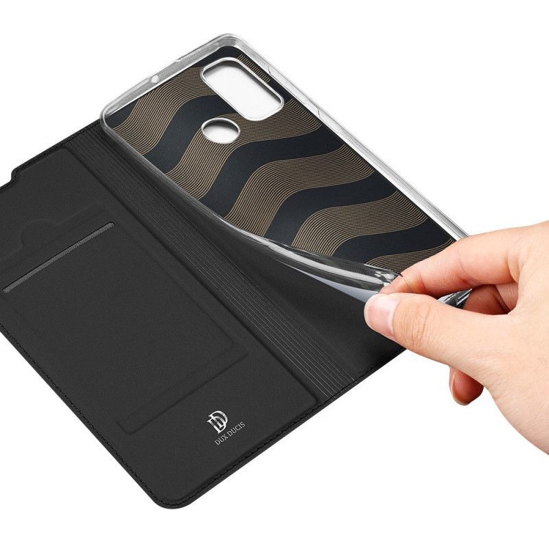 δερματινη θηκη Huawei P Smart 2020 Μαύρο Skin Pro Dux Ducis