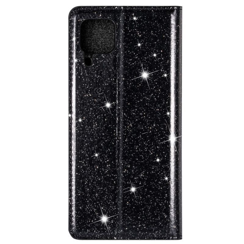 δερματινη θηκη Huawei P40 Lite Μαύρο Στυλ Γκλίτερ