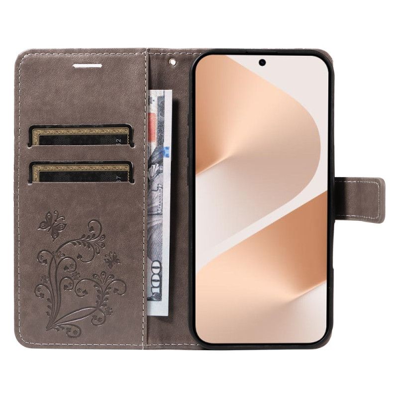 Δερματινη Θηκη Huawei Pura 80 Μεγάλες Πεταλούδες