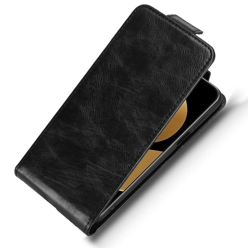 Δερματινη Θηκη Huawei Pura 80 Pro Σχεδιασμός Με Κάθετο Πτερύγιο