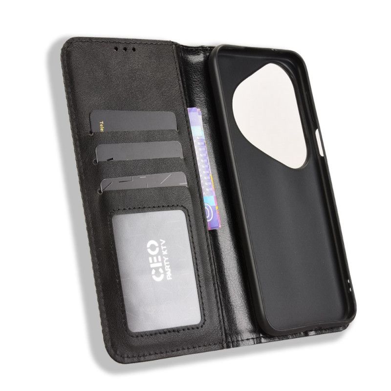 Δερματινη Θηκη Huawei Pura 80 Ultra Vintage Frieze Σιλικόνης