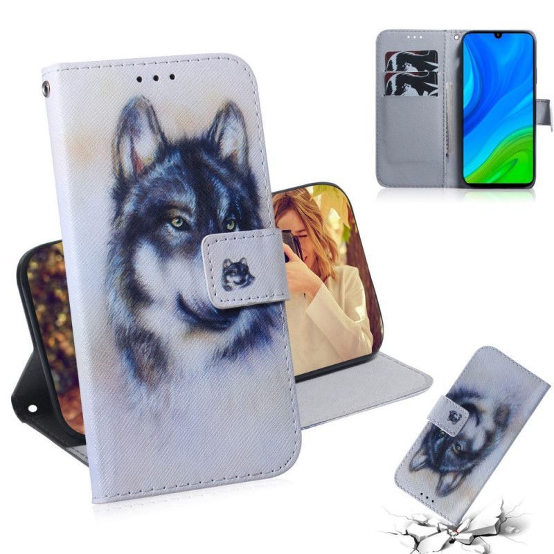 Κάλυμμα Folio Huawei P Smart 2020 Κυνικός Βλέμμα