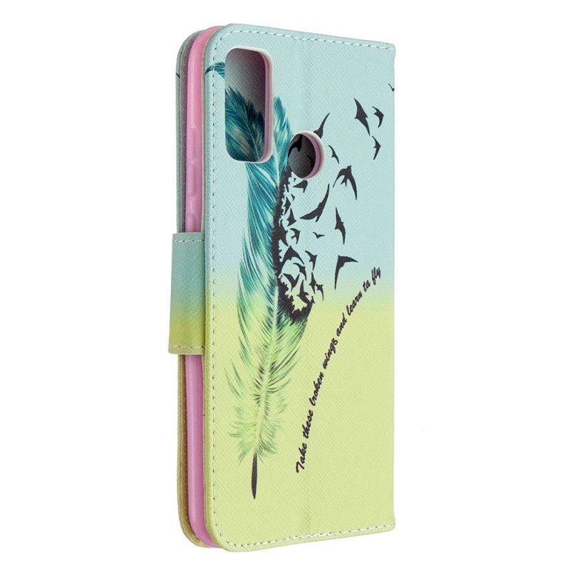 Κάλυμμα Folio Huawei P Smart 2020 Μάθε Να Πετάς