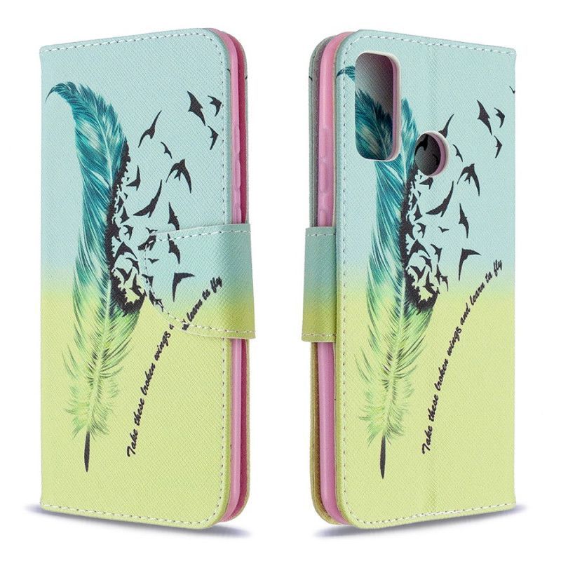 Κάλυμμα Folio Huawei P Smart 2020 Μάθε Να Πετάς