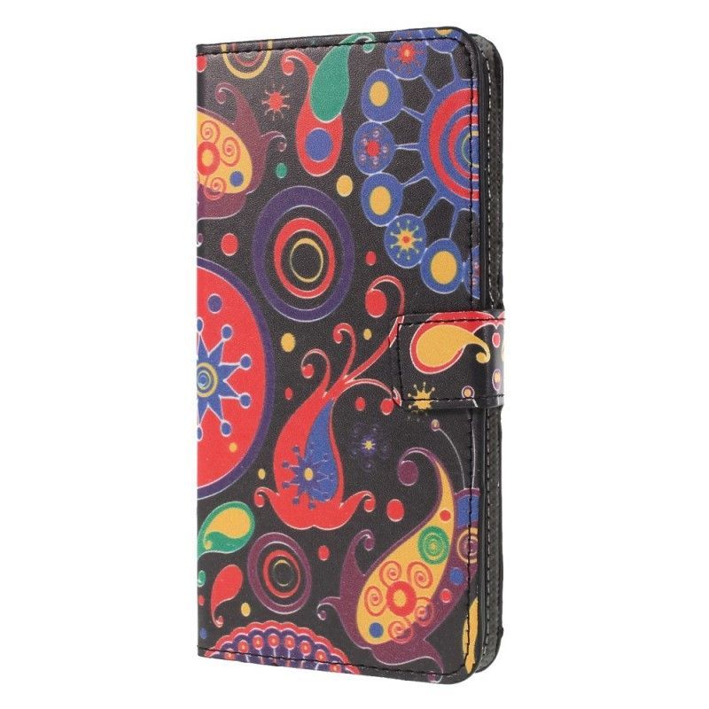 Κάλυμμα Folio Huawei P30 Lite Σχέδιο Γαλαξιών