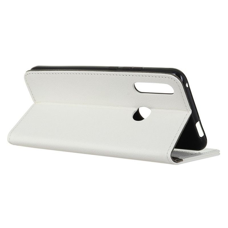 Κάλυμμα Folio Huawei P40 Lite E / Y7p Ματζέντα Ρετρό Λίτσι