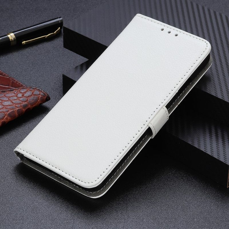 Κάλυμμα Folio Huawei P40 Lite E / Y7p Ματζέντα Ρετρό Λίτσι