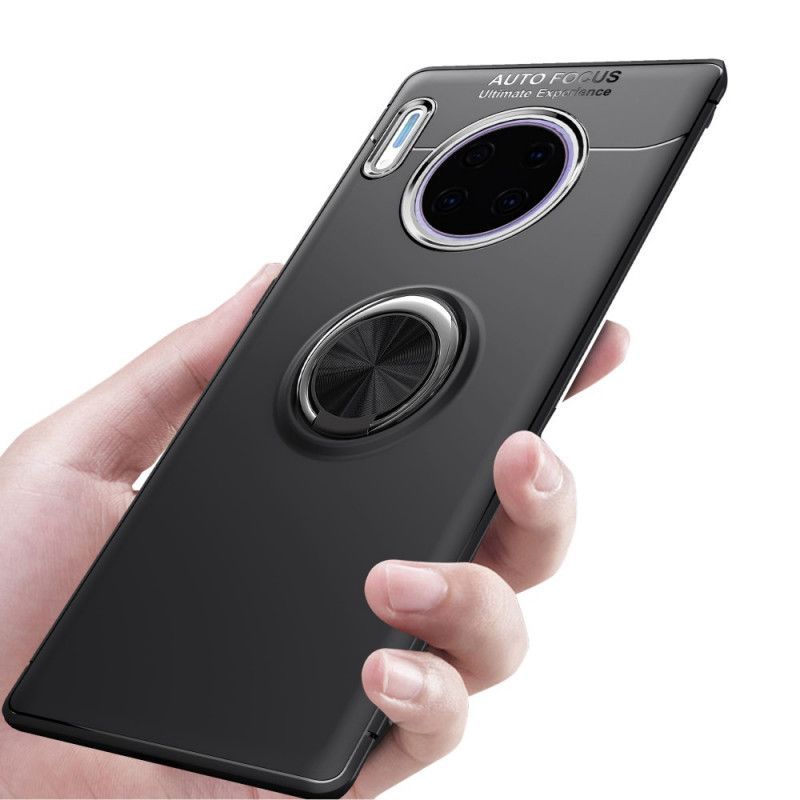 Κάλυμμα Για Huawei Mate 30 Pro Μαύρο Περιστρεφόμενος Δακτύλιος