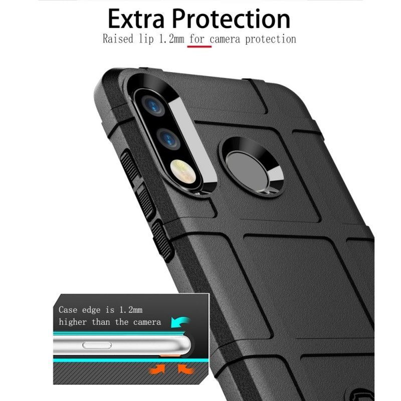 Κάλυμμα Για Huawei P30 Lite Μαύρο Τραχιά Ασπίδα