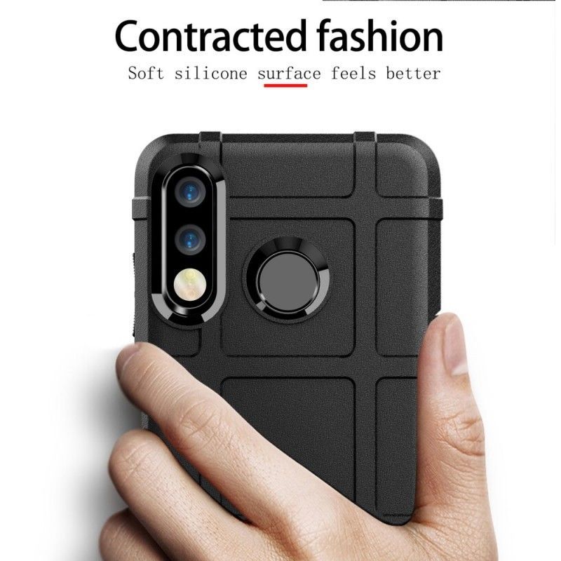 Κάλυμμα Για Huawei P30 Lite Μαύρο Τραχιά Ασπίδα