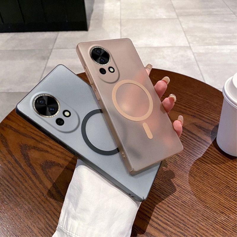 Κάλυμμα Huawei Nova 13 Συμβατή Με Magsafe Με Γυαλιστερό Χρώμα Σιλικόνης