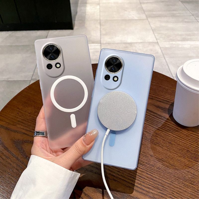 Κάλυμμα Huawei Nova 13 Συμβατή Με Magsafe Με Γυαλιστερό Χρώμα Σιλικόνης