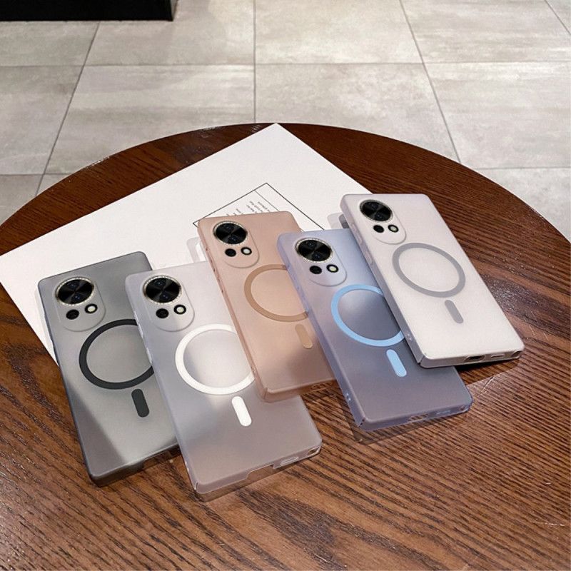 Κάλυμμα Huawei Nova 13 Συμβατή Με Magsafe Με Γυαλιστερό Χρώμα Σιλικόνης