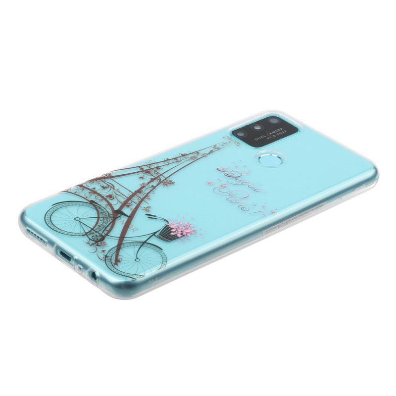 Κάλυμμα Huawei P Smart 2020 Διάφανο Γεια Σου Παρίσι Πρωτότυπος