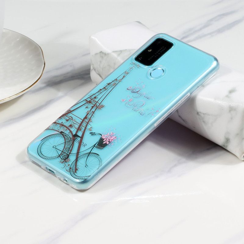 Κάλυμμα Huawei P Smart 2020 Διάφανο Γεια Σου Παρίσι Πρωτότυπος