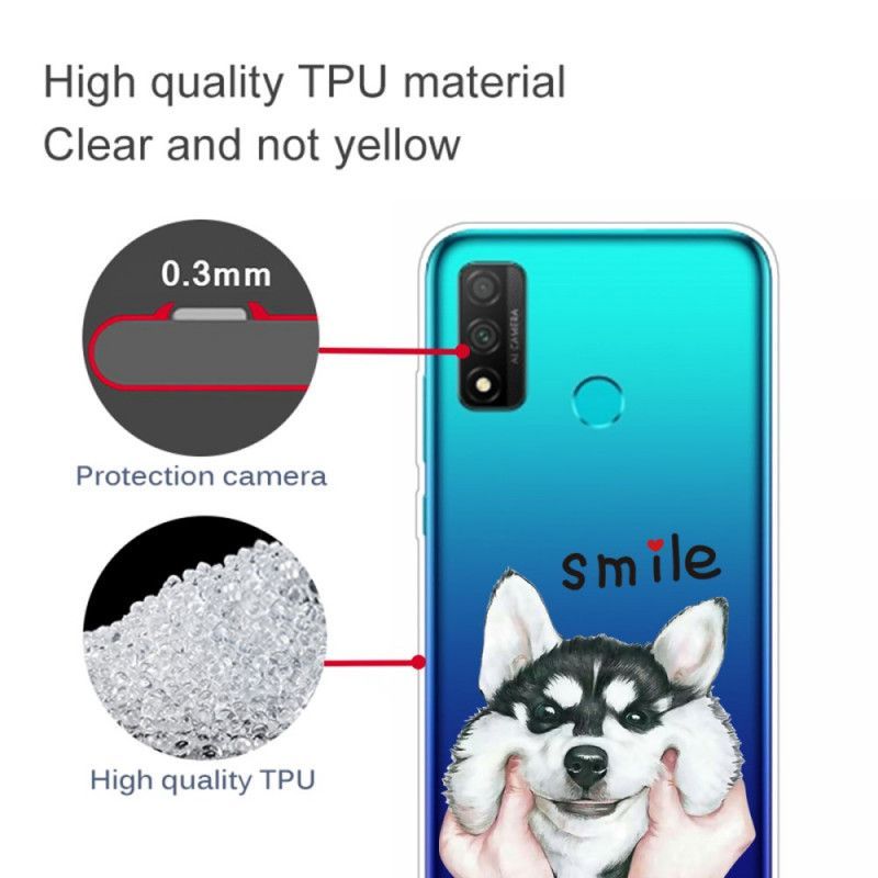 Κάλυμμα Huawei P Smart 2020 Κεφάλι Λύκου Και Χαμόγελο