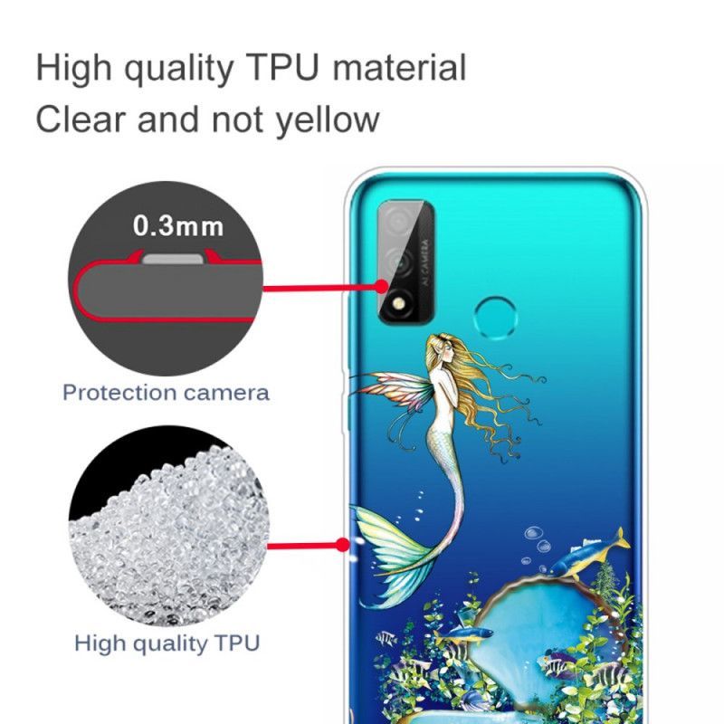 Κάλυμμα Huawei P Smart 2020 Μπλε Γοργόνα