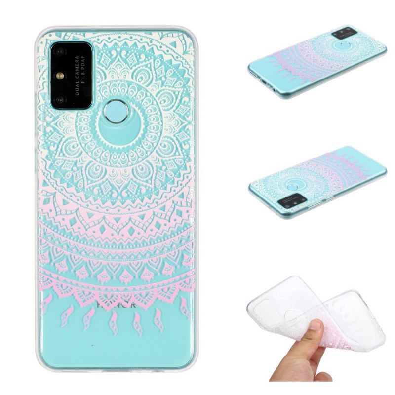 Κάλυμμα Huawei P Smart 2020 Ροζ Χρωματιστή Μάνταλα Χωρίς Ραφή