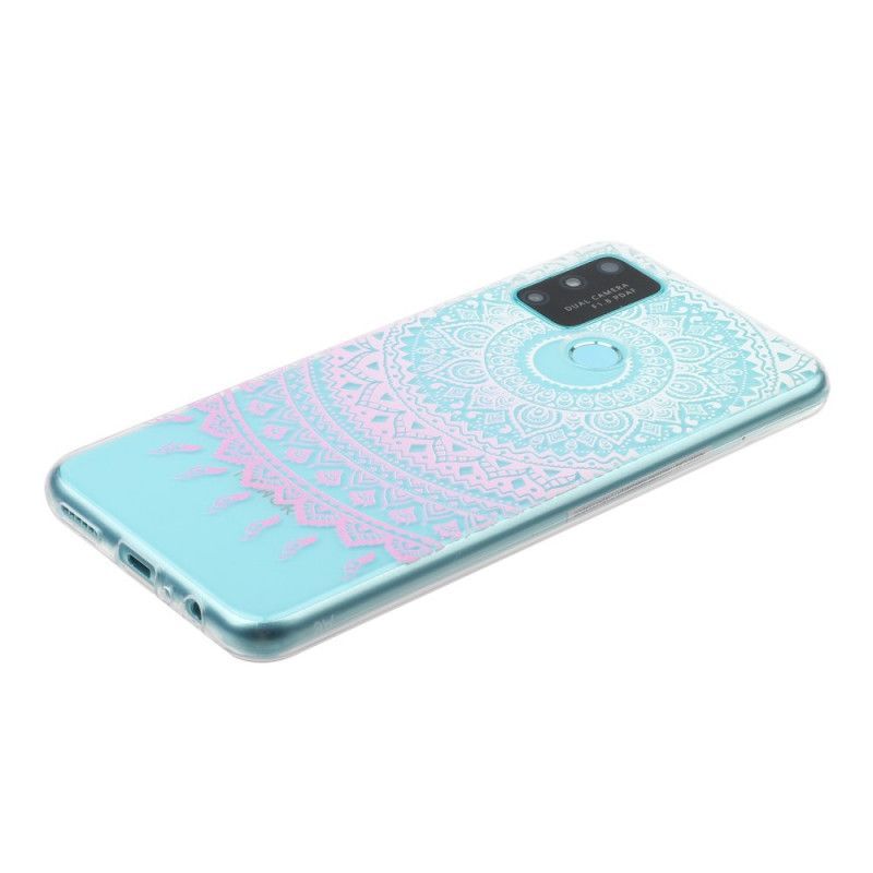 Κάλυμμα Huawei P Smart 2020 Ροζ Χρωματιστή Μάνταλα Χωρίς Ραφή