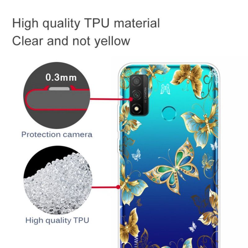 Κάλυμμα Huawei P Smart 2020 Θήκες Κινητών Χρυσές Πεταλούδες