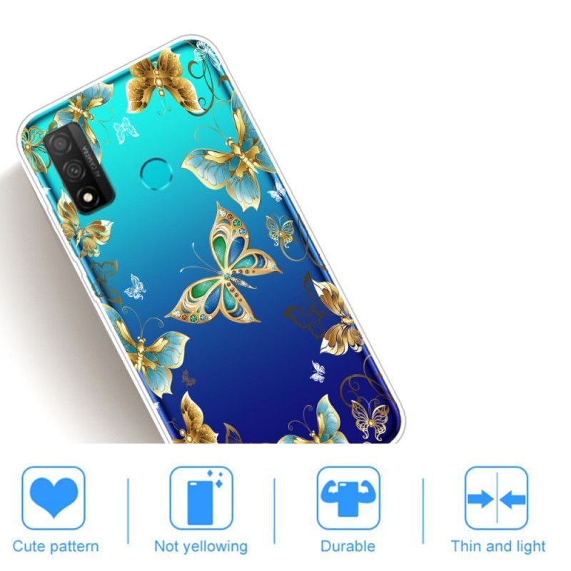 Κάλυμμα Huawei P Smart 2020 Θήκες Κινητών Χρυσές Πεταλούδες
