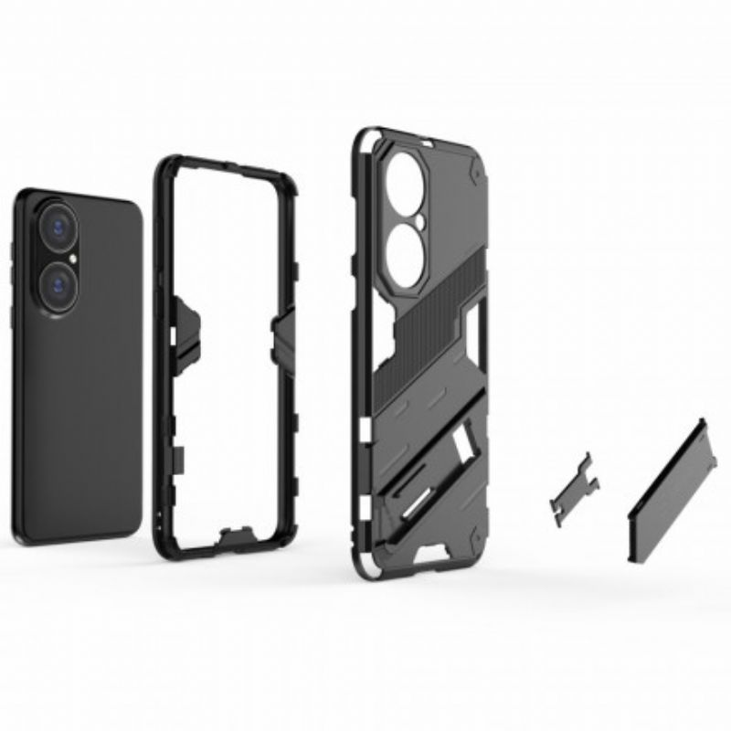 Κάλυμμα Huawei P50 Μαύρο Αφαιρούμενο Στήριγμα Δύο Θέσεων Hands-Free
