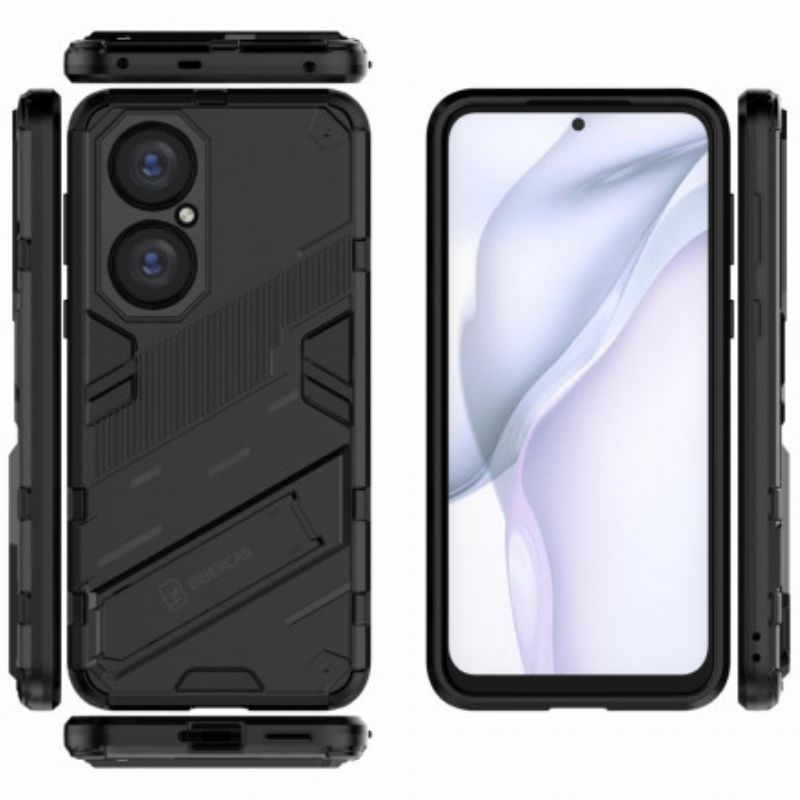 Κάλυμμα Huawei P50 Μαύρο Αφαιρούμενο Στήριγμα Δύο Θέσεων Hands-Free