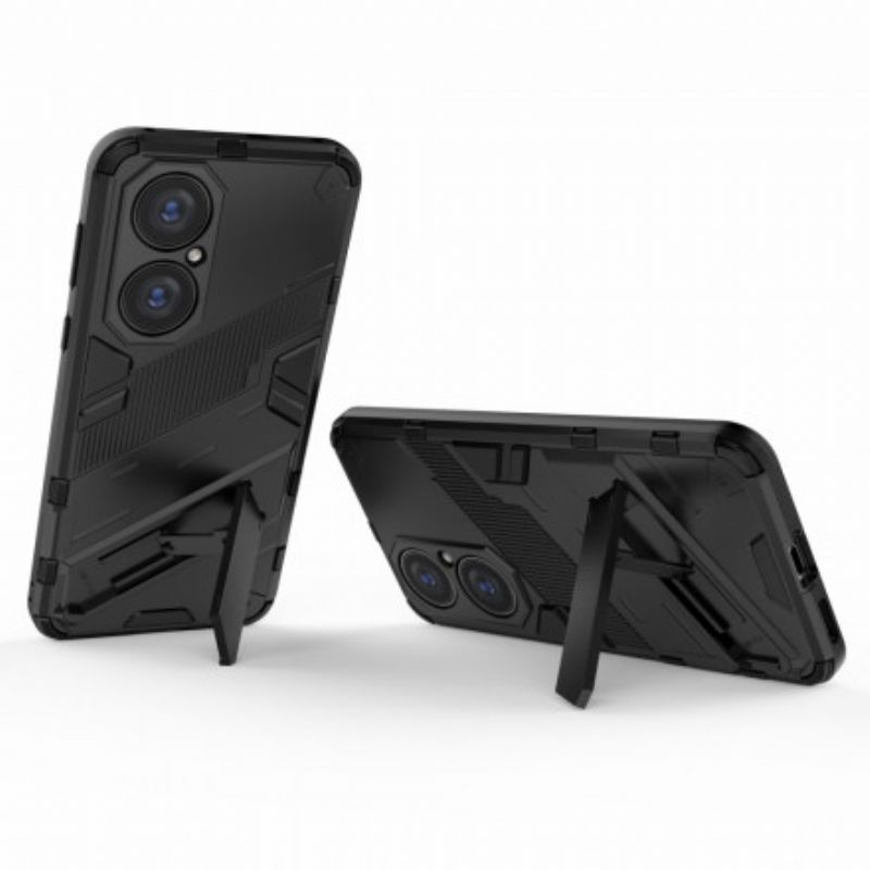 Κάλυμμα Huawei P50 Μαύρο Αφαιρούμενο Στήριγμα Δύο Θέσεων Hands-Free