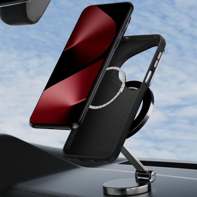 Κάλυμμα Huawei Pura 80 Ultra Magsafe Carbon Fiber Abeel Σιλικόνης