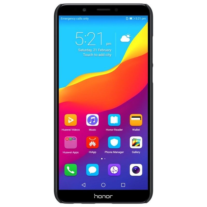 Κάλυμμα Huawei Y7 2018 Μαύρο / Honor 7C Hard Frosted Nillkin