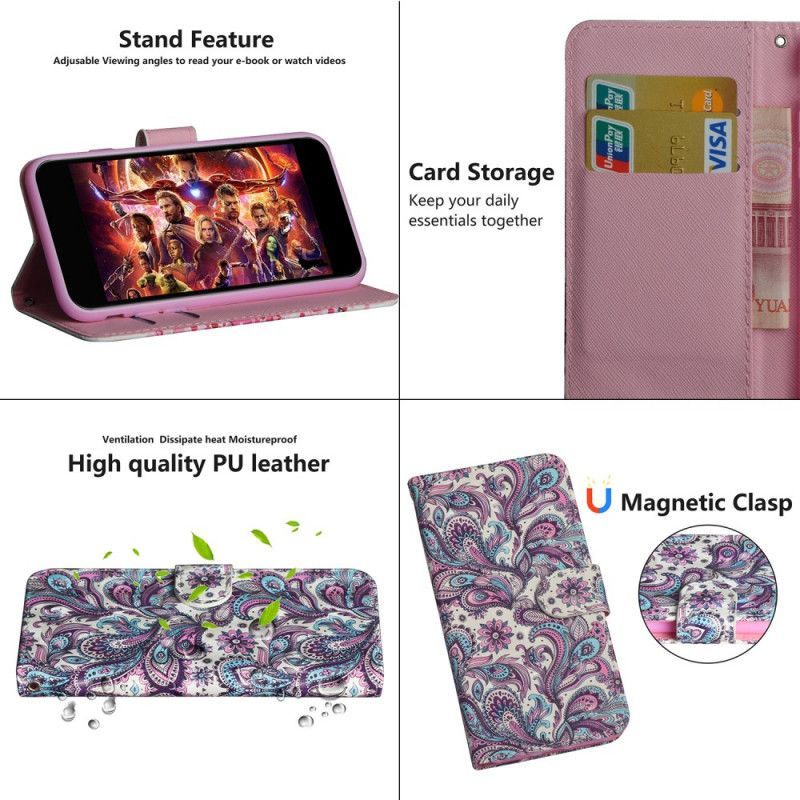 Κάλυψη Μοτίβων Λουλουδιών Huawei P40 Lite E