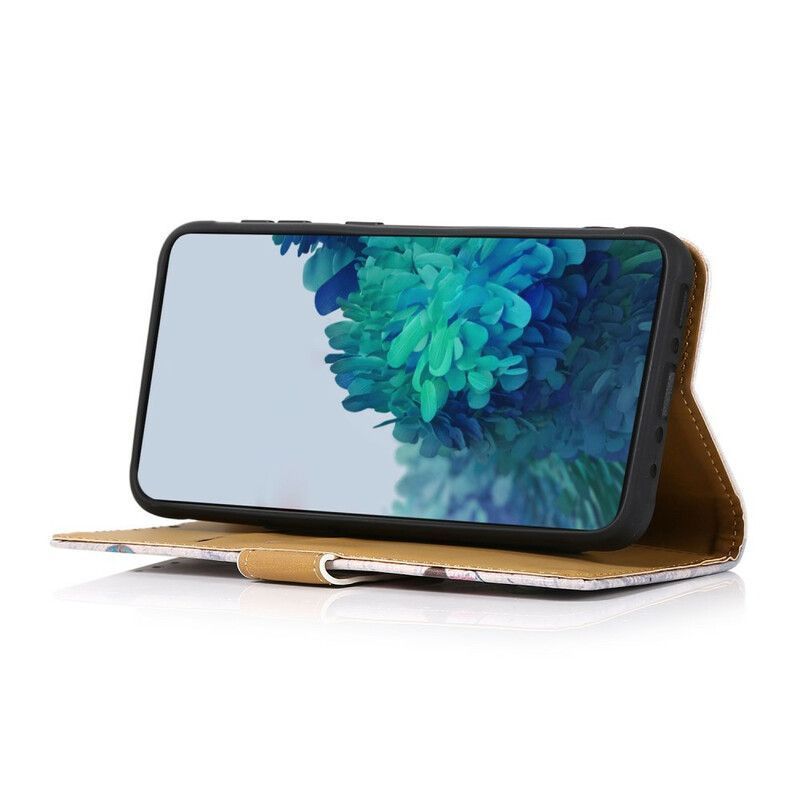 δερματινη Κάλυμμα OnePlus Nord 2 5G Άγρια Τίγρη Πρωτότυπος