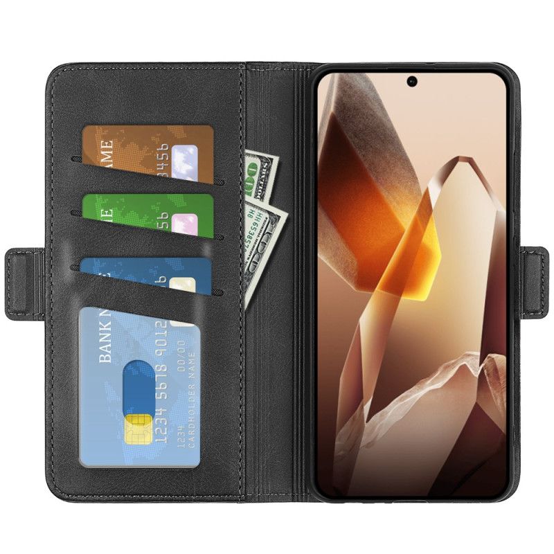 Δερματινη Θηκη Oneplus 13 Διπλό Κούμπωμα