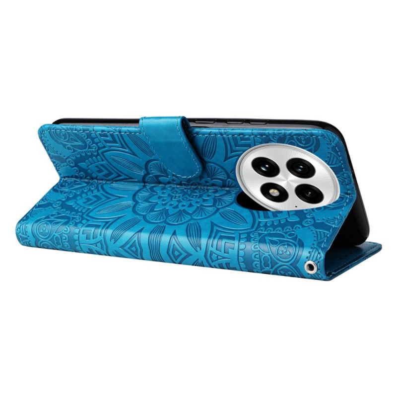 Δερματινη Θηκη Oneplus 13 Σχέδιο Ηλίανθου