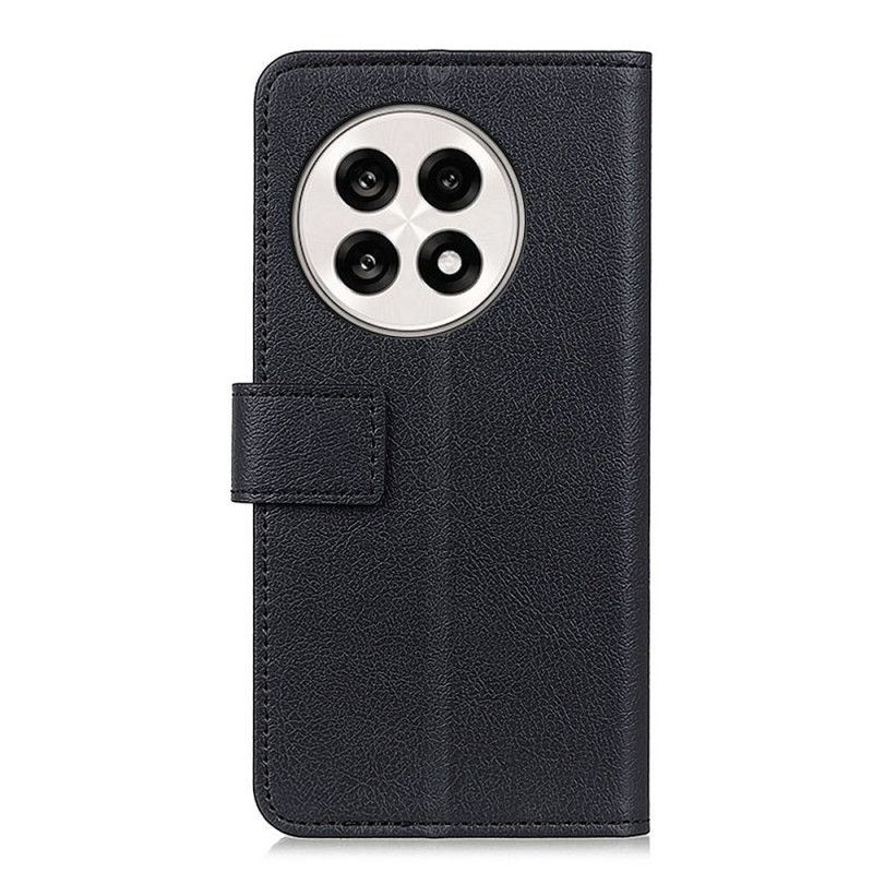 Δερματινη Θηκη Oneplus 13r Κλασικό Σιλικόνης