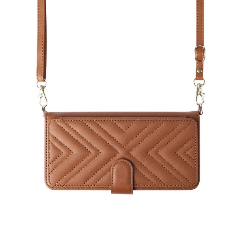 Δερματινη Θηκη Oneplus 13r Κομψό Με Λουρί Και Λουρί Ώμου