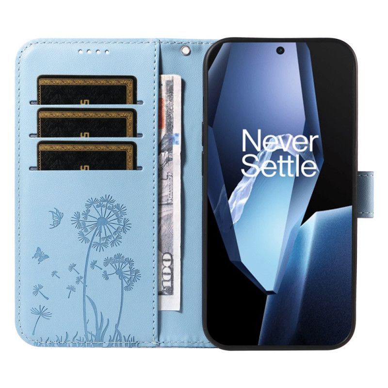 Δερματινη Θηκη Oneplus 13r Λουρί Πικραλίδας Σιλικόνης