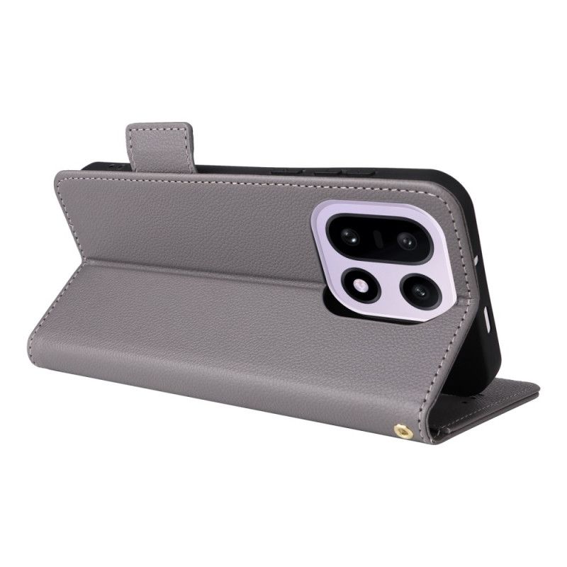 Δερματινη Θηκη Oneplus 15 Εφέ Δέρματος Με Λουράκι