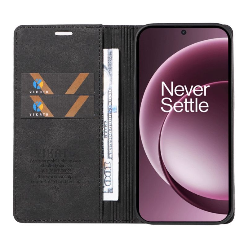 Δερματινη Θηκη Oneplus 15 Εφέ Σουέτ Yikatu Σιλικόνης