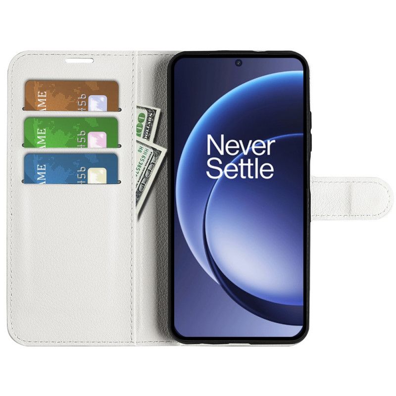 Δερματινη Θηκη Oneplus 15 Λύτσι Από Τεχνητό Δέρμα