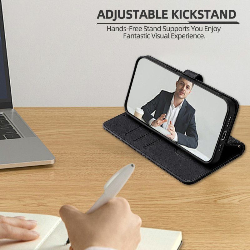 Δερματινη Θηκη Oneplus 15 Μεταλλική Αγκράφα