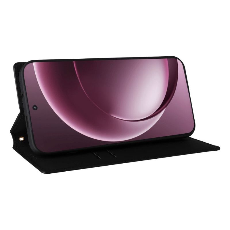 Δερματινη Θηκη Oneplus 15 Σχέδιο Με Διαμάντια Σιλικόνης