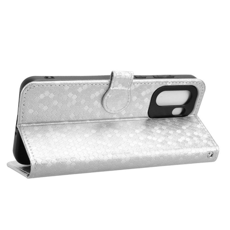 Δερματινη Θηκη Oneplus 15r Κουκκίδες Με Γκλίτερ Σιλικόνης