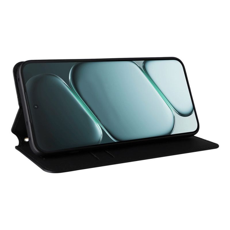 Δερματινη Θηκη Oneplus 15r Μοτίβο Με Διαμάντια Σιλικόνης