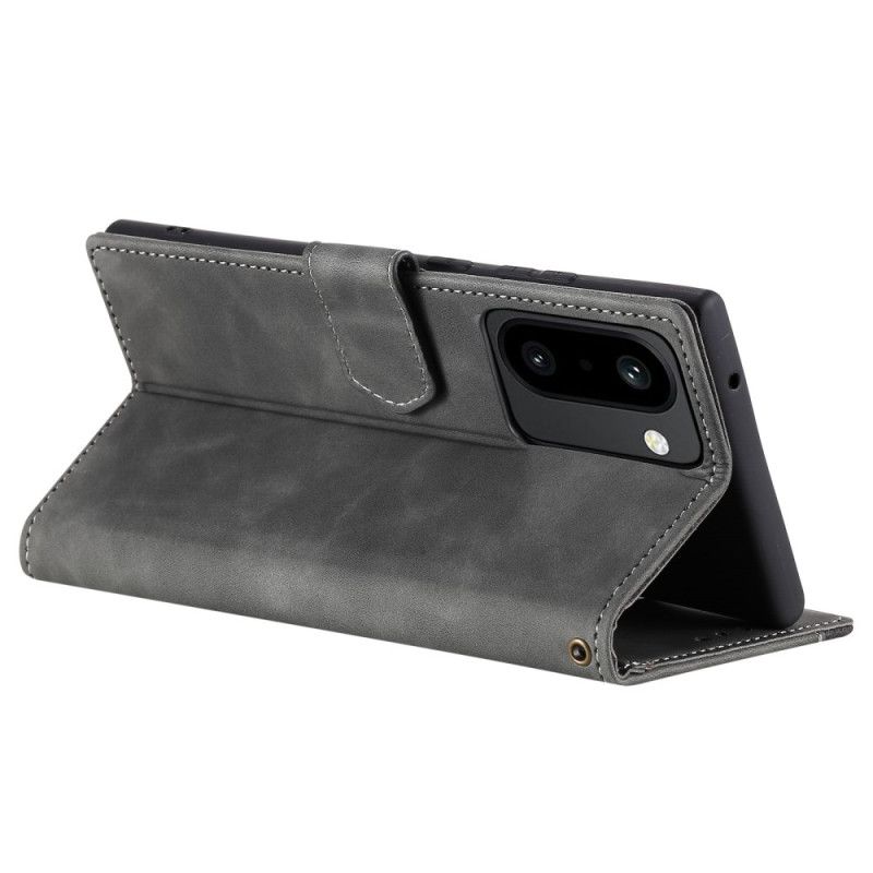 Δερματινη Θηκη Oneplus 15r Πορτοφόλι Με Ρετρό Λουράκι